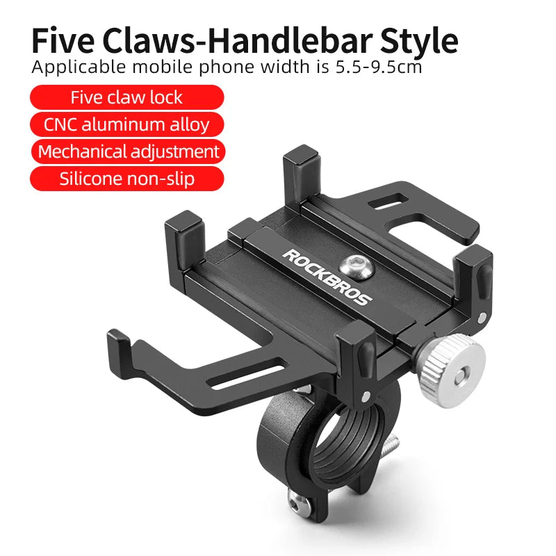 ROCKBROS Phone Holder Motorcycle Electric Bicycle