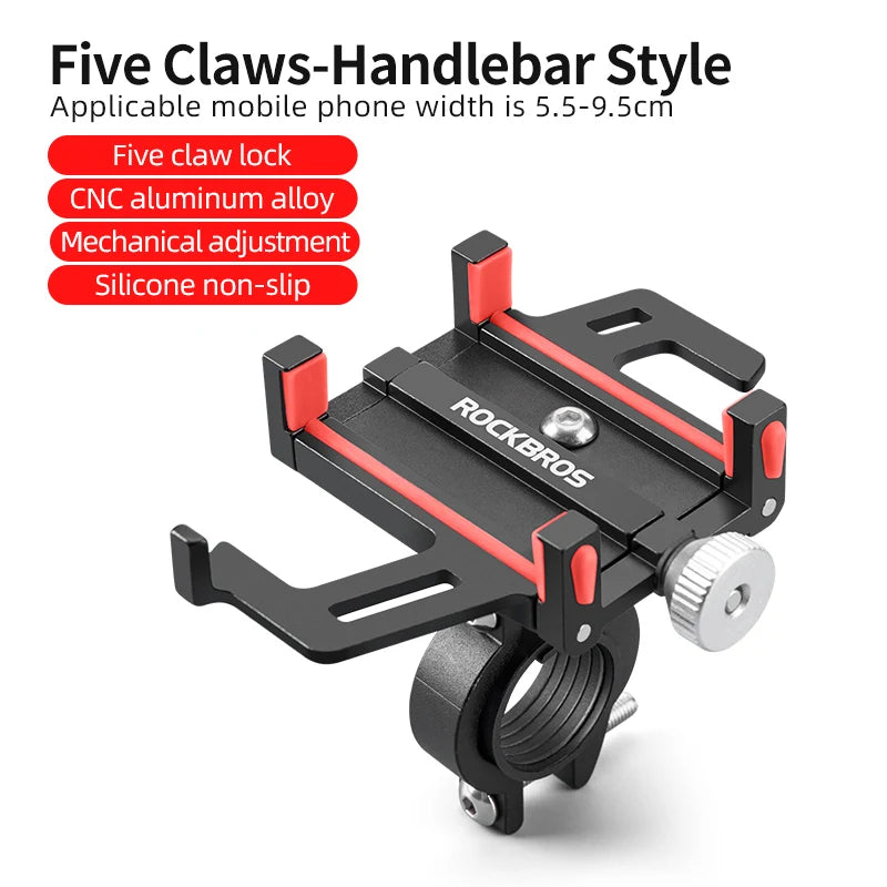 ROCKBROS Phone Holder Motorcycle Electric Bicycle