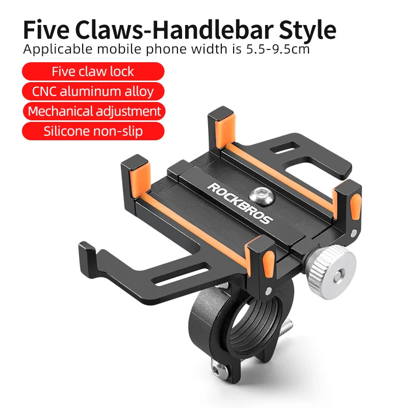 ROCKBROS Phone Holder Motorcycle Electric Bicycle