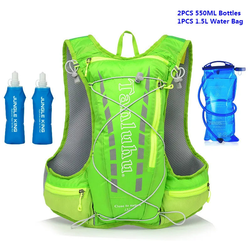 15L cycling running backpack male female