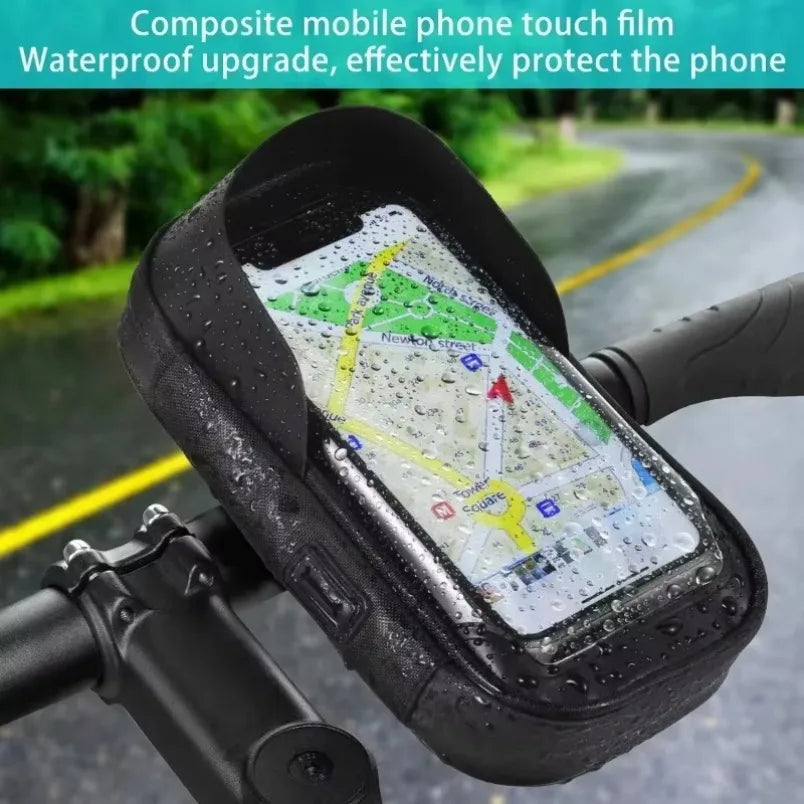 Handlebar Bag Phone Holder Bike Front Frame Phone Bag