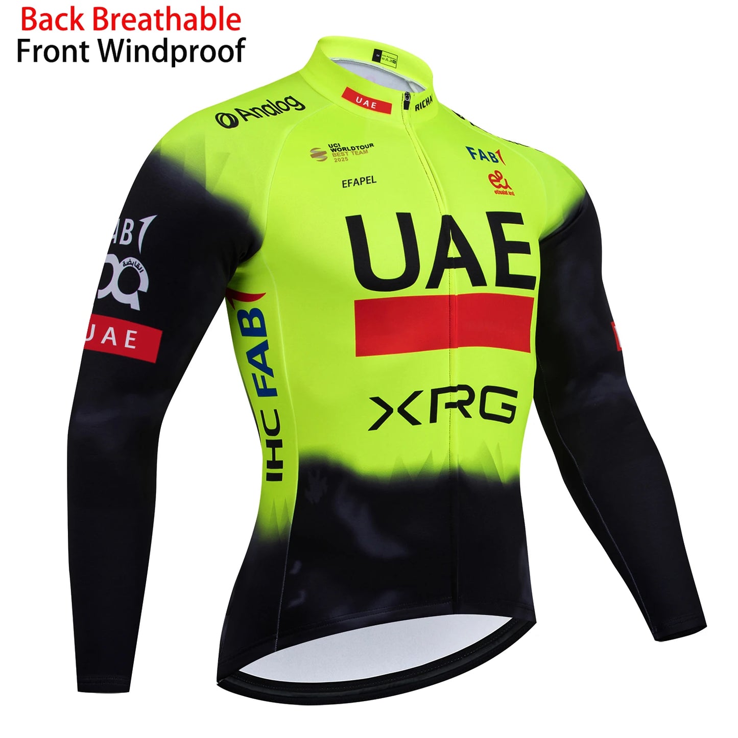 New Gold Windproof Cycling Clothing