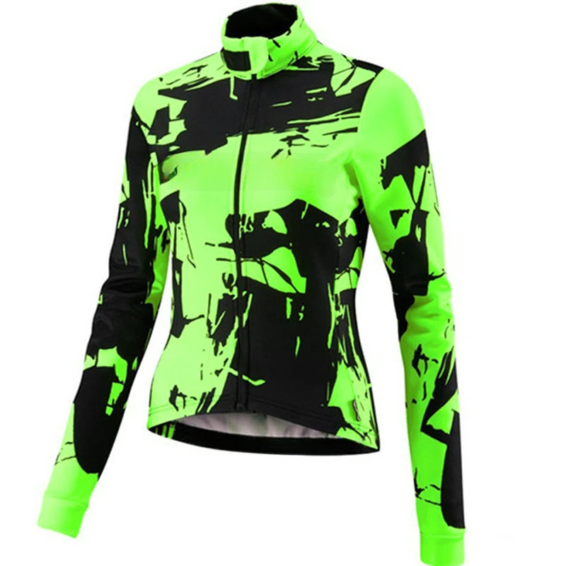 Woman Cycling Jackets Long Sleeve Jersey