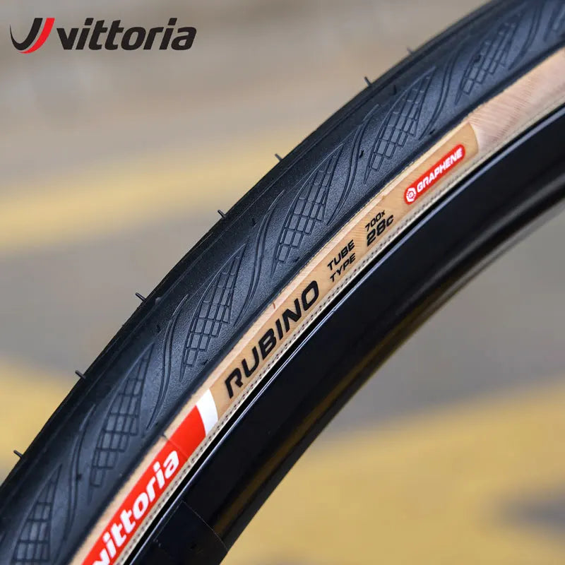 Vittoria Rubino Pro IV Road Bicycle Tires Folding Tube Type 25-622