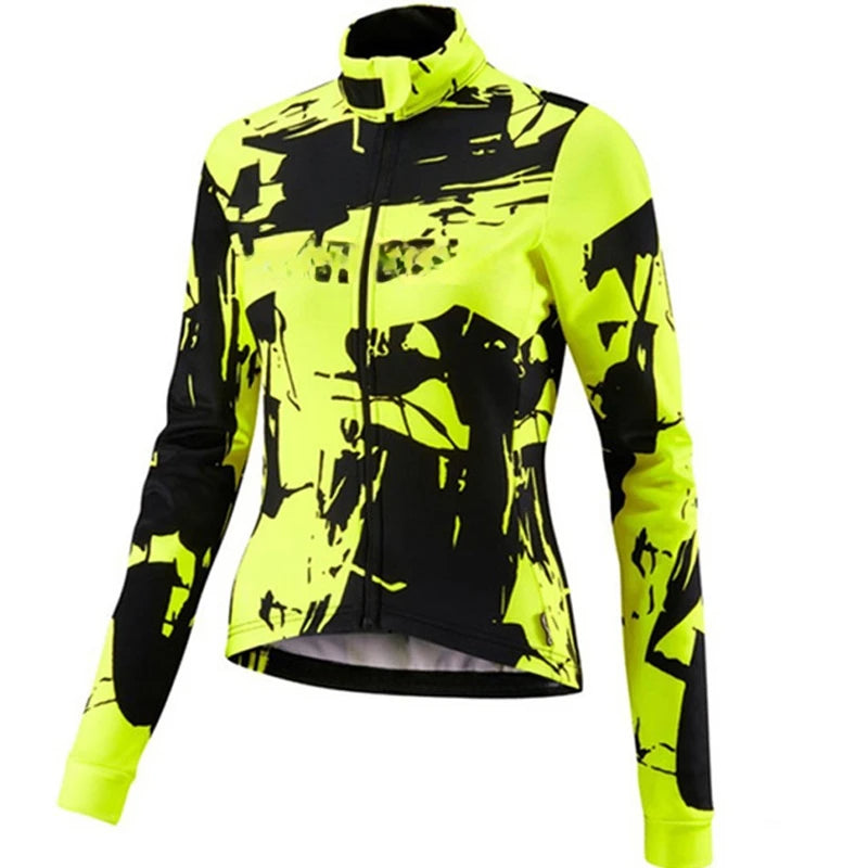 Woman Cycling Jackets Long Sleeve Jersey