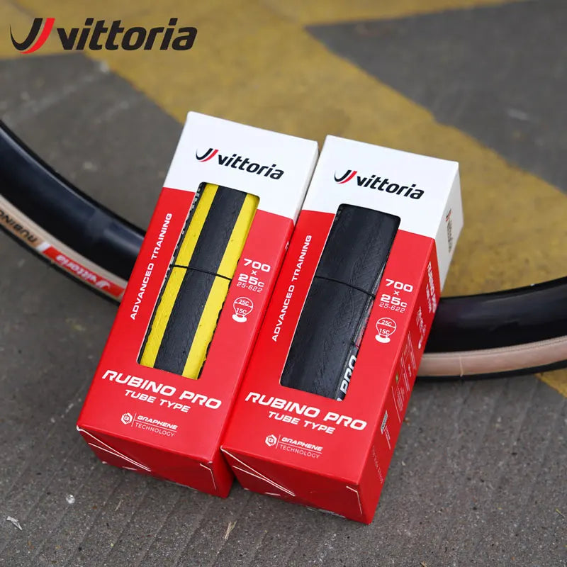 Vittoria Rubino Pro IV Road Bicycle Tires Folding Tube Type 25-622