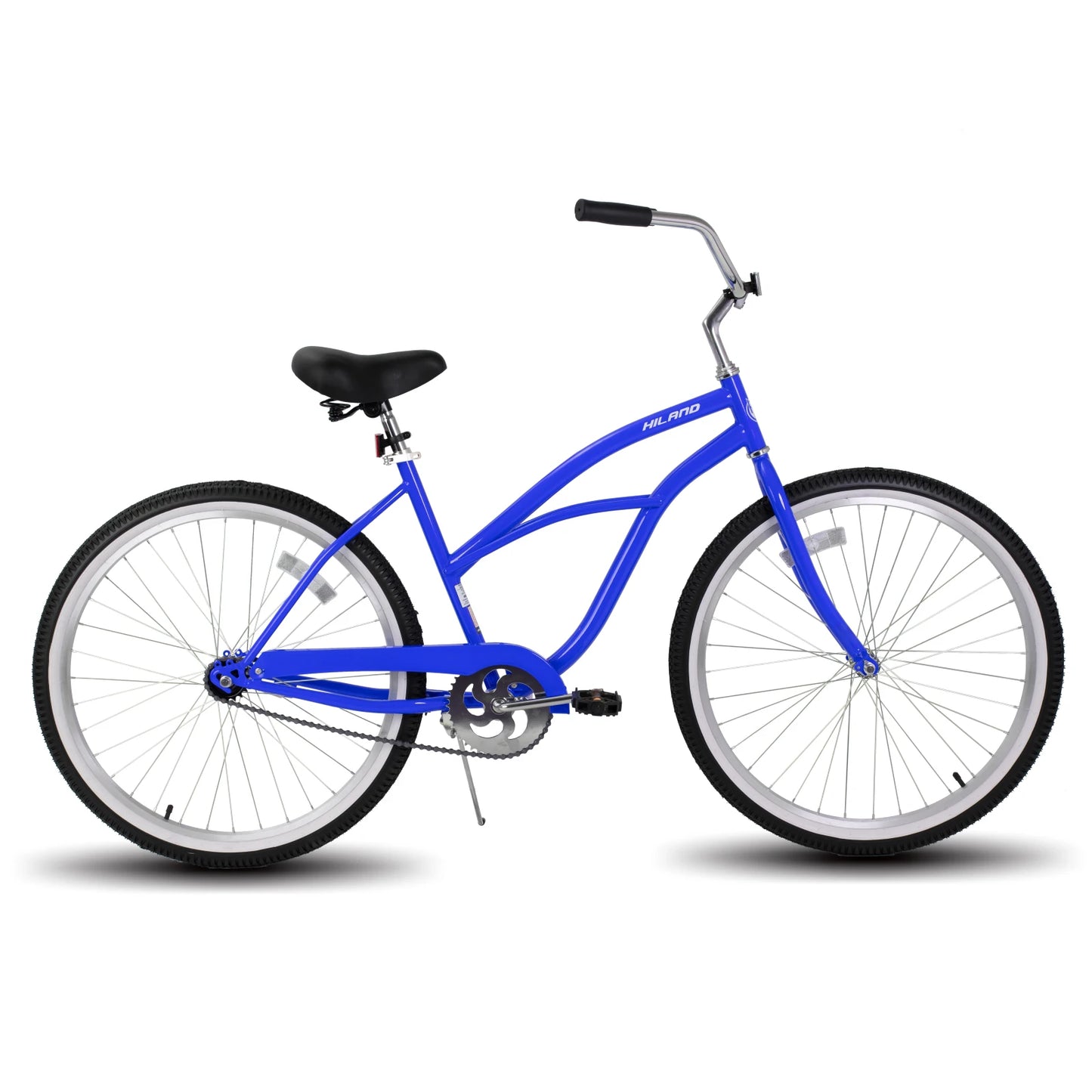 HILAND 26 Inch Womens Beach Cruiser Bike, Single Speed