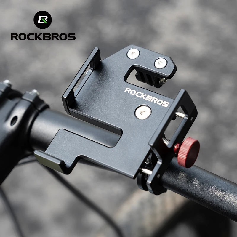ROCKBROS Bike Phone Holder 360° View Bicycle Phone Holder