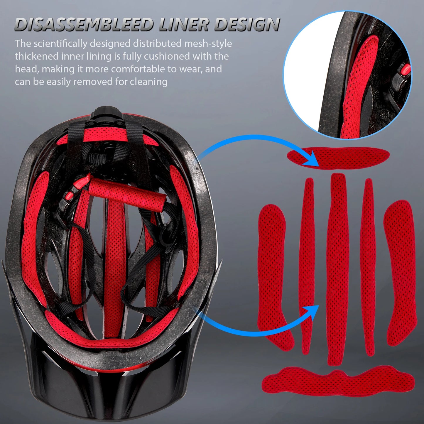 Bike Helmet, Bicycle Helmet for Adult Men & Women