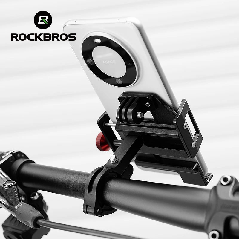 ROCKBROS Bike Phone Holder 360° View Bicycle Phone Holder