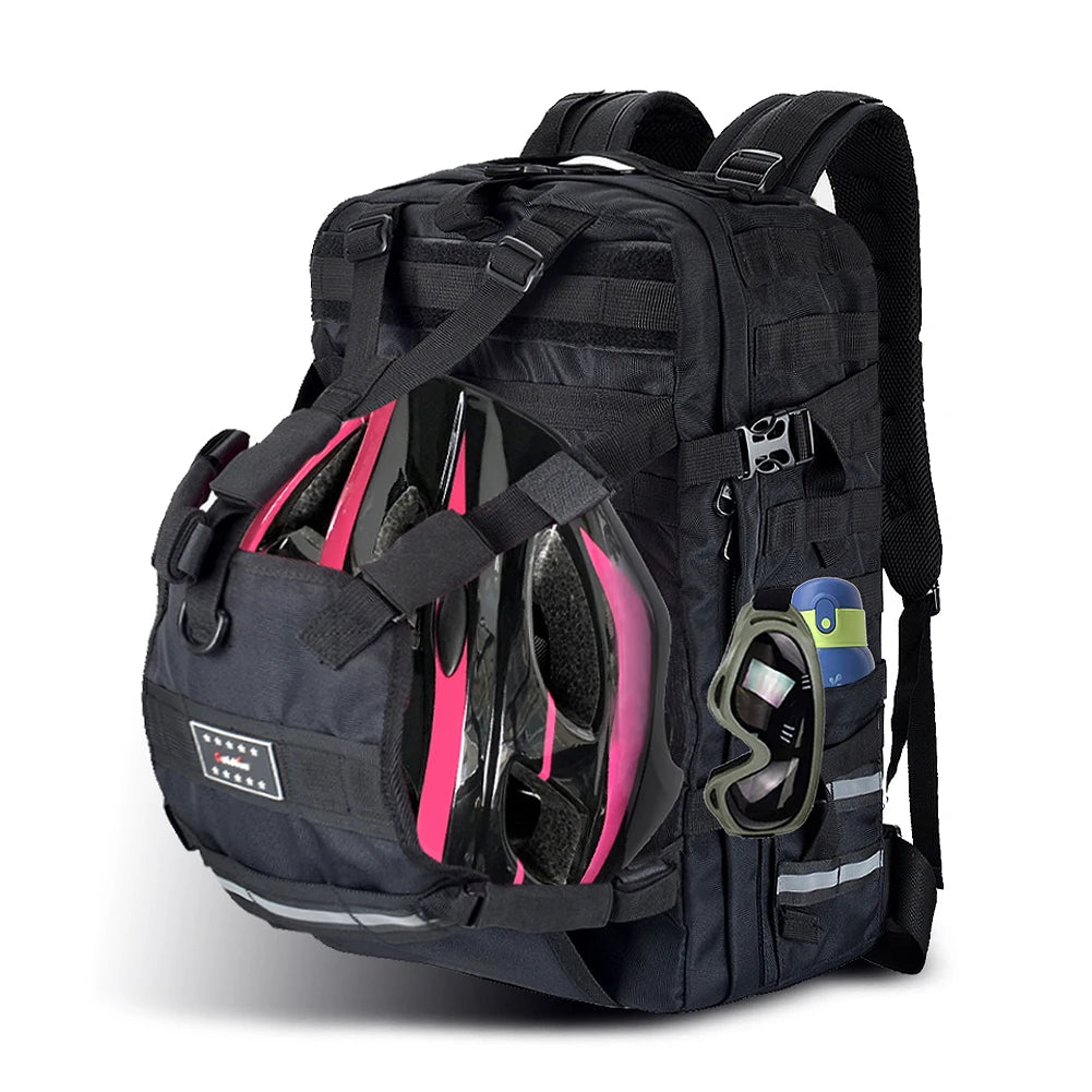 Motorcycle Helmets Backpack Bicycle Bag