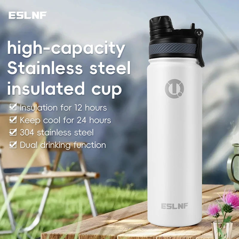 Cycling Thermal Water Bottle 0.65L Large Capacity Insulated