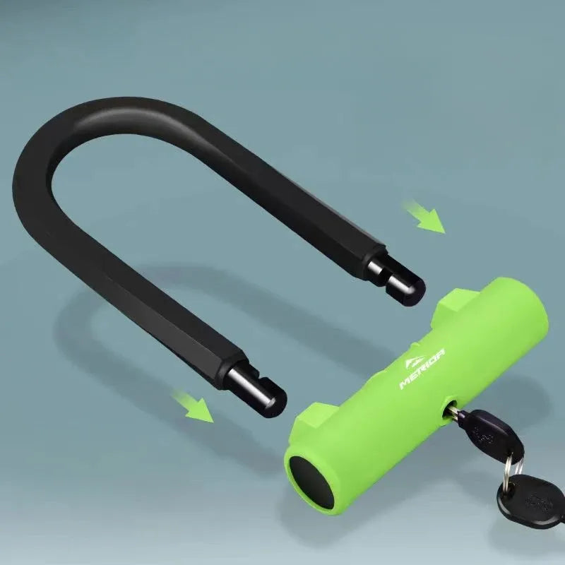 Waterproof Bicycle U Lock Anti-theft MTB Road Mountain Bike Lock