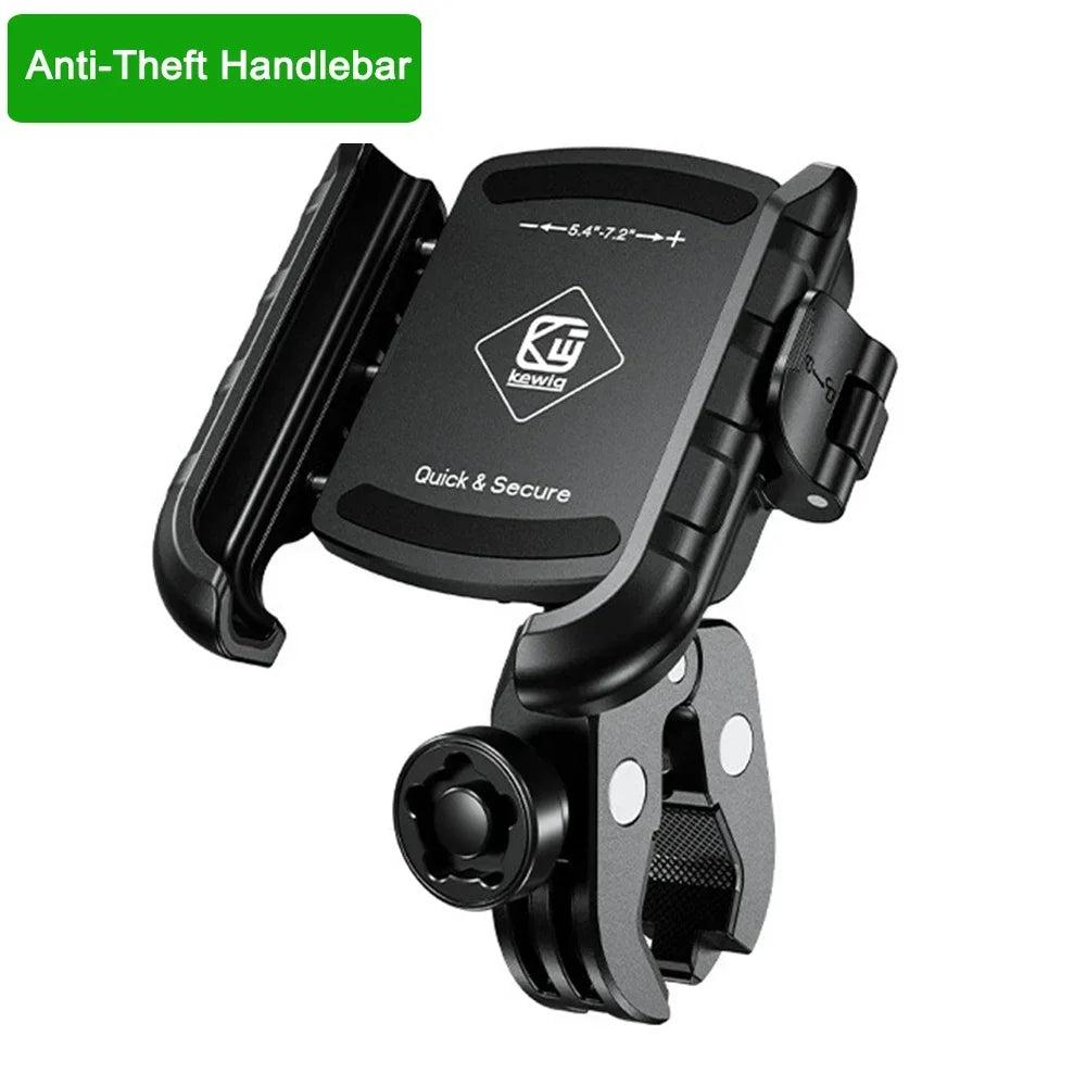 Aluminum Bicycle and Motorcycle Phone Holder
