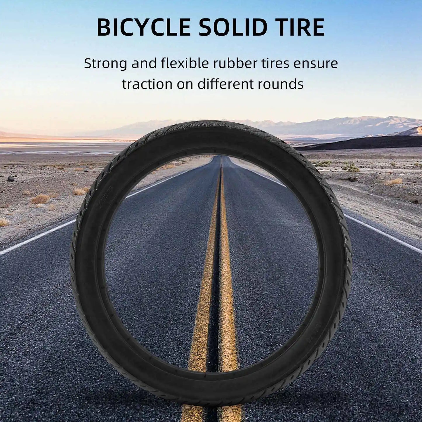 16 Inch 16 x 1.75 Bicycle Solid Tires