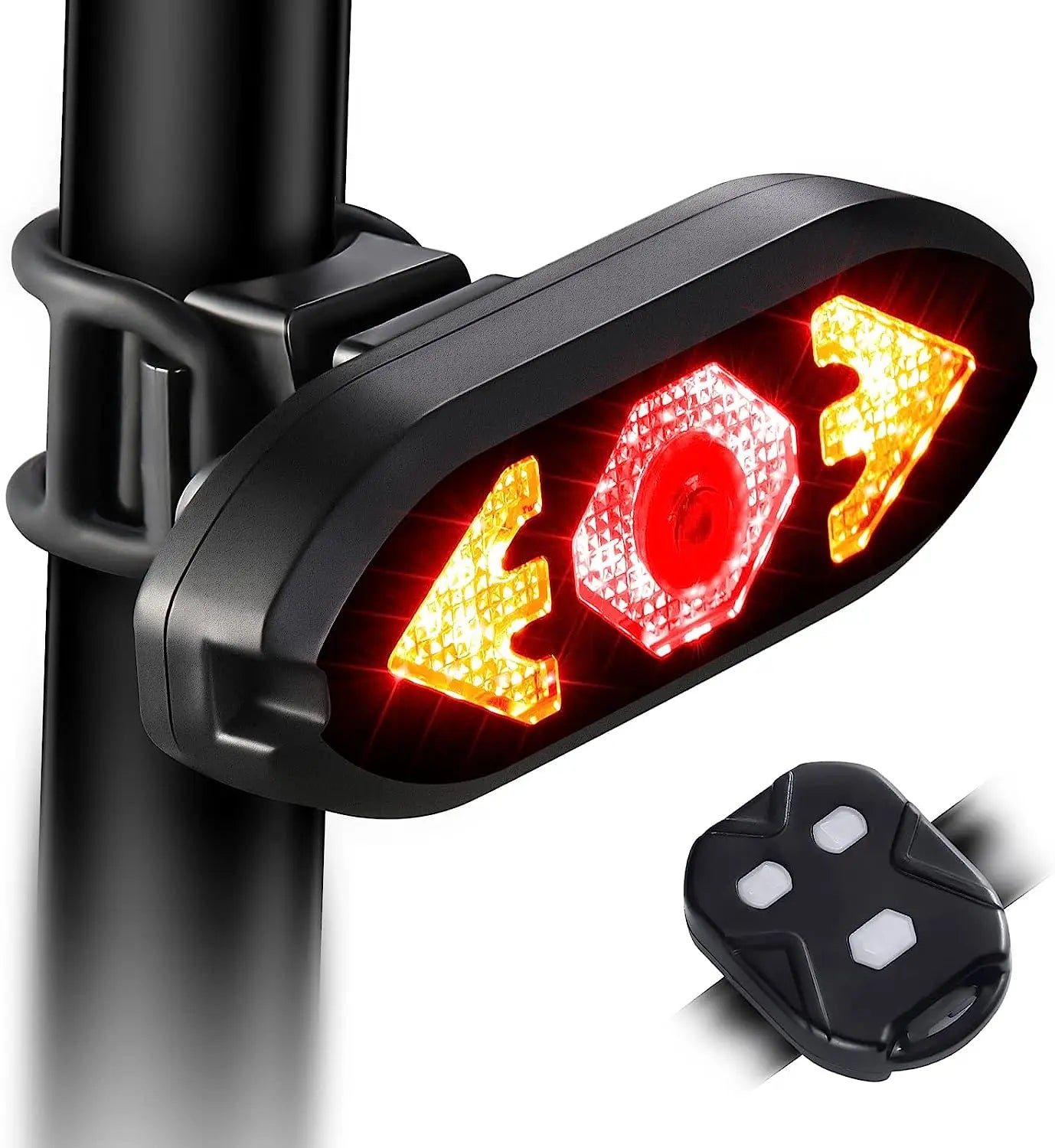 Bicycle Taillight with Turn Signal