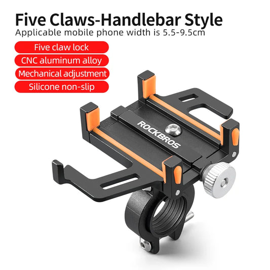 ROCKBROS Phone Holder Motorcycle Electric Bicycle