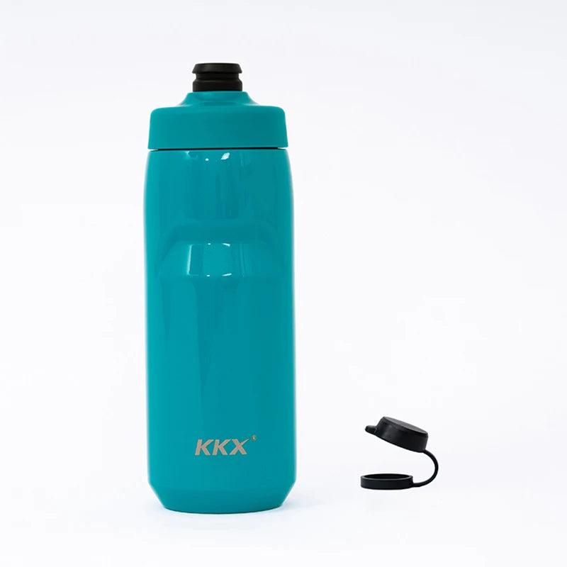 KKX 6 Layer Warm Insulated Cycling Water Bottle 550ML