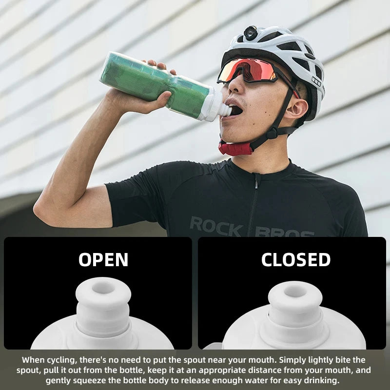 ROCKBROS Cycling Insulated Water Bottle Thermal Drink PP5