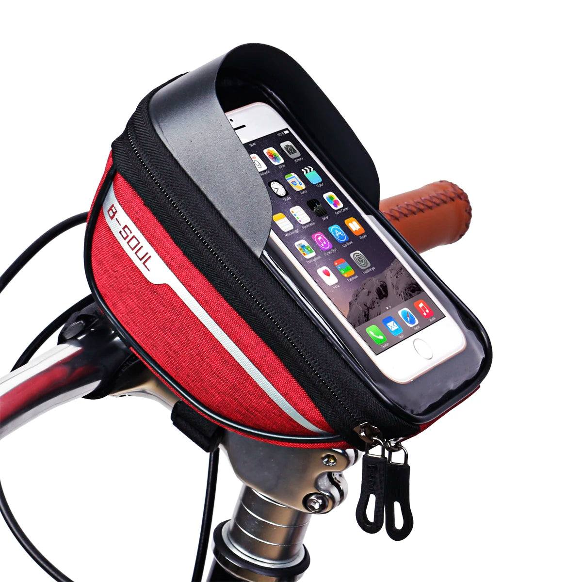 B-SOUL Bicycle Bag Front Bag Handlebar Bag Mobile Phone Bag