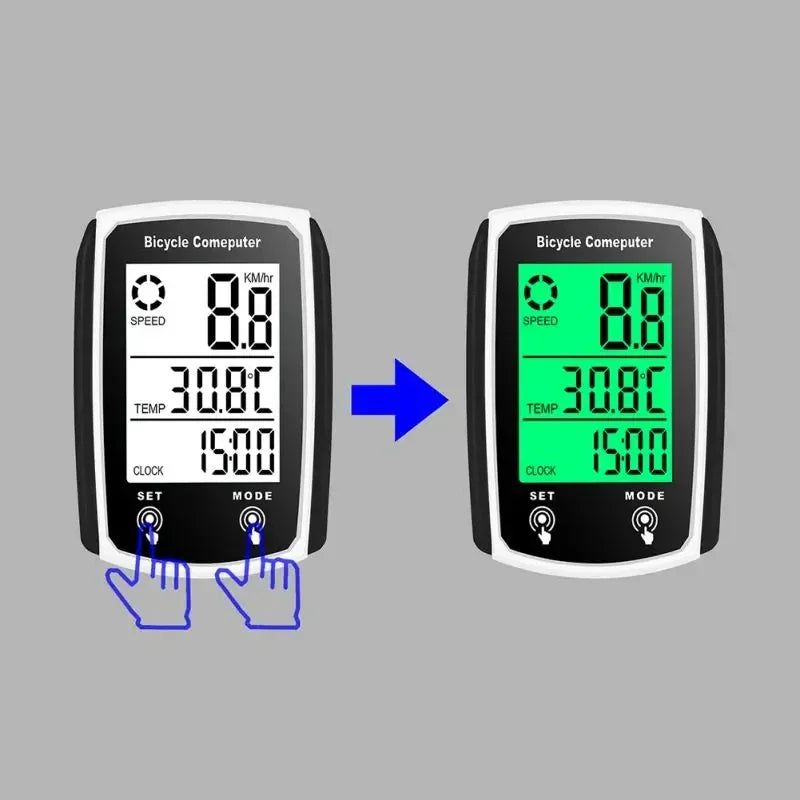 Bicycle Computer LCD Digital Wired Cycling Computer