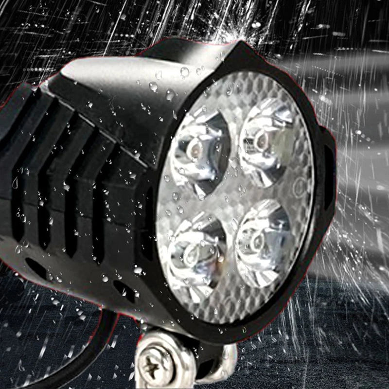 E-Bike 12V 24V 36V 48V 60V 72V Electric Bicycle Light with Horn