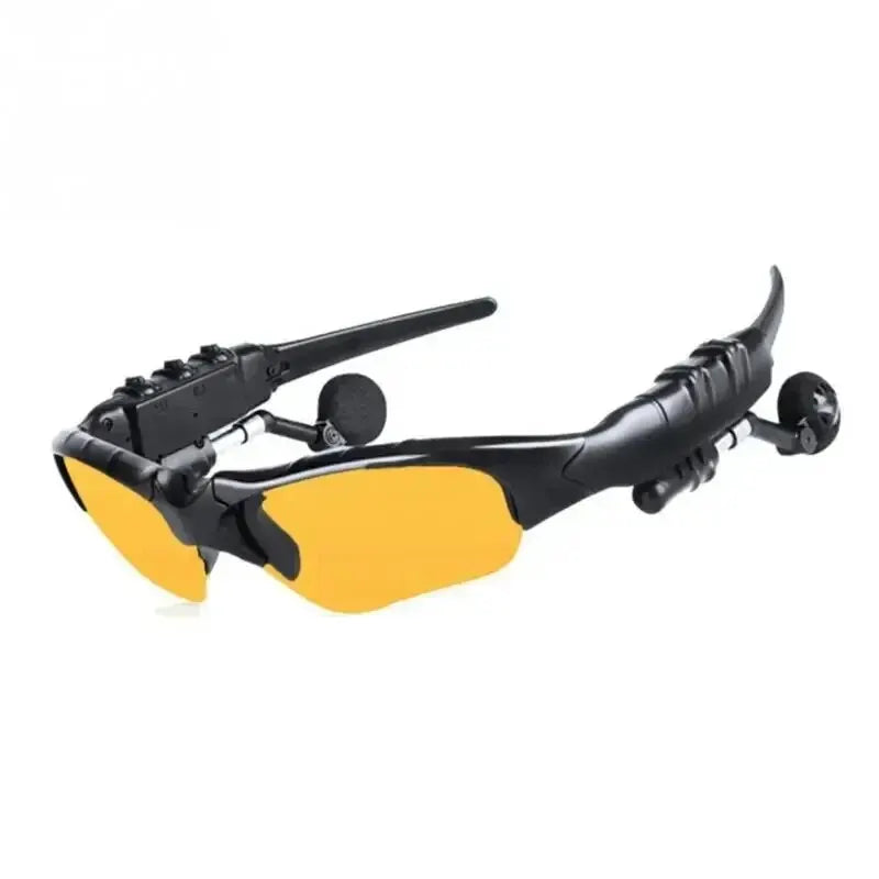 Stereo Earphones Wireless Headset with Mic Glasses Sunglasses
