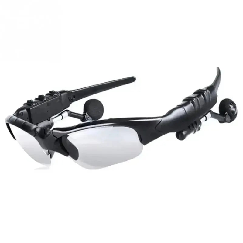 Stereo Earphones Wireless Headset with Mic Glasses Sunglasses