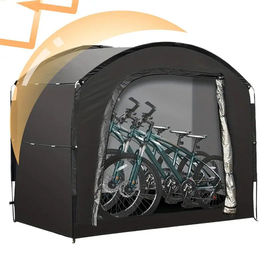 Bicycle tent outdoor storage