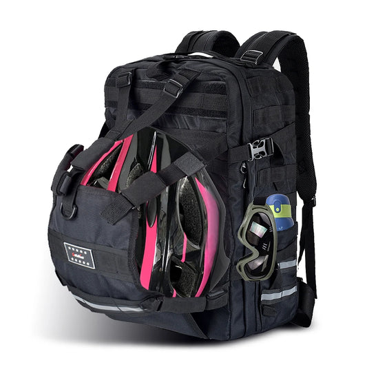 Motorcycle Helmets Backpack Bicycle Bag