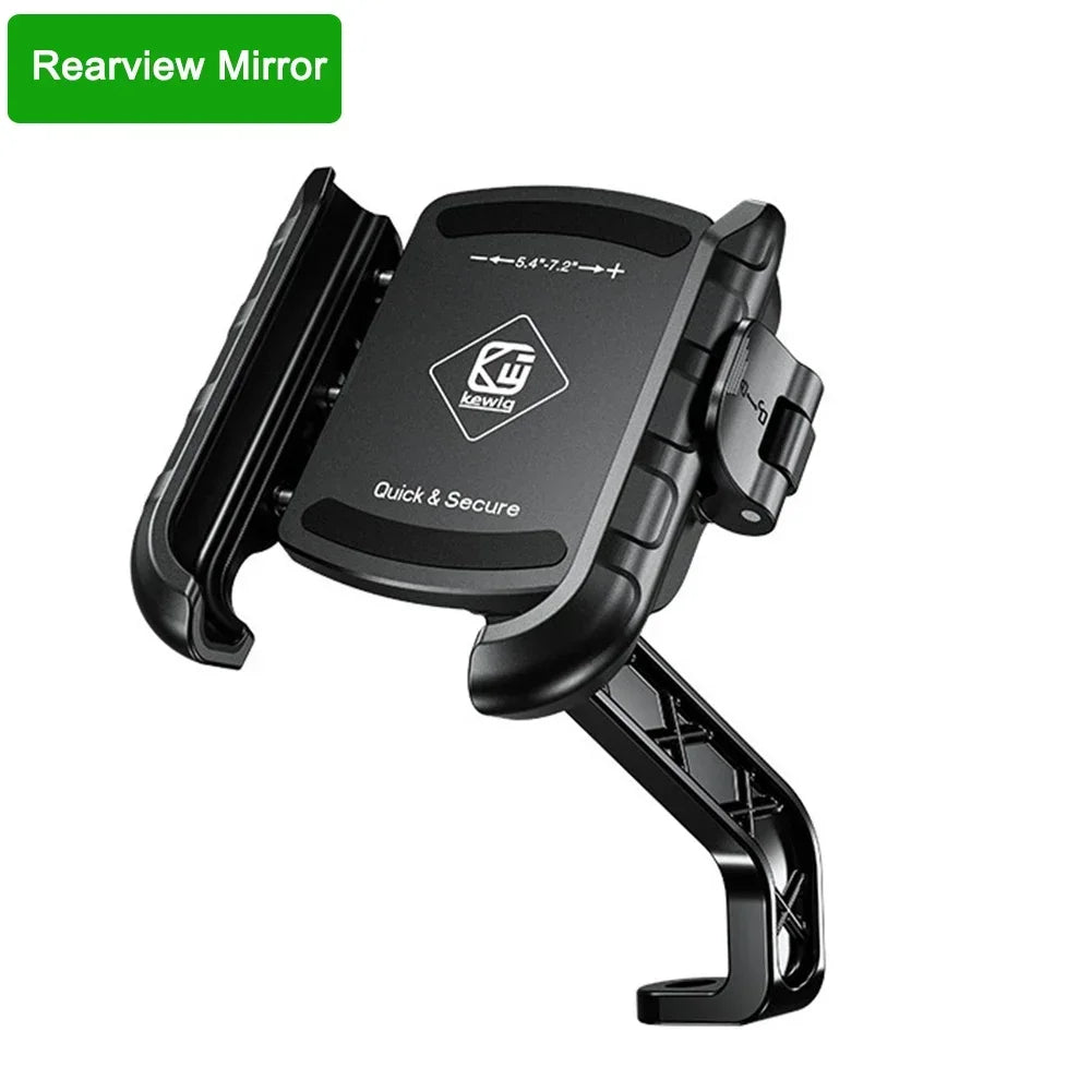 Aluminum Bicycle and Motorcycle Phone Holder