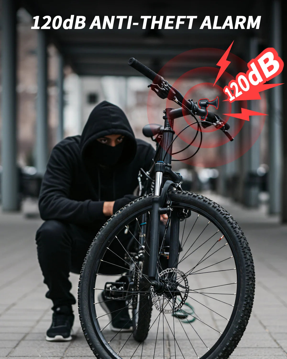 Bike Bell With Remote Control For Adults Kids Scooter Ebike