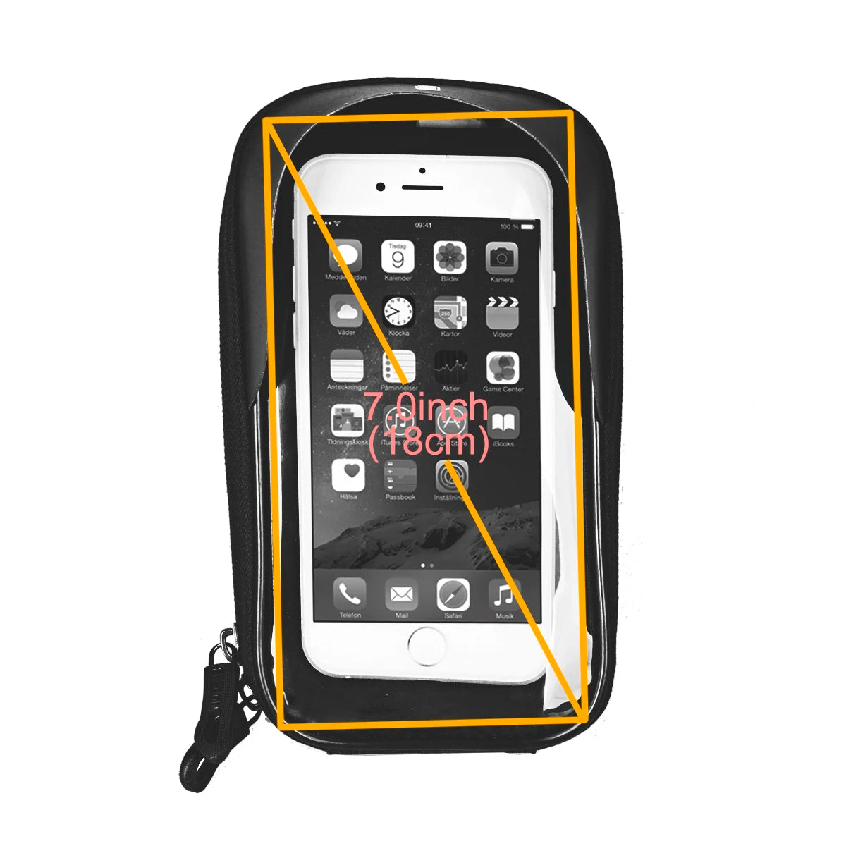 B-SOUL Bicycle Bag Front Bag Handlebar Bag Mobile Phone Bag