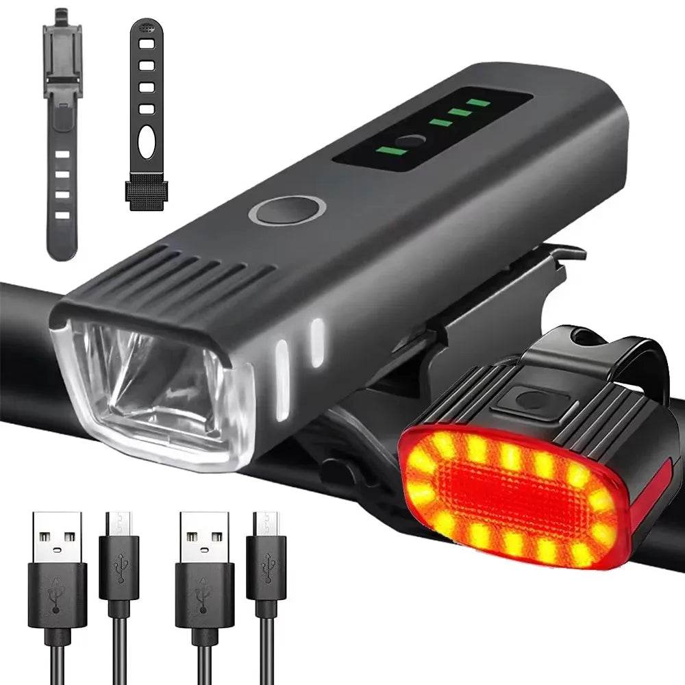 1000LM Bicycle Led Front Light LED USB Rechargeable