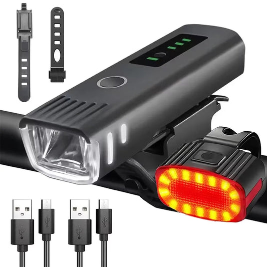 1000LM Bicycle Led Front Light LED USB Rechargeable