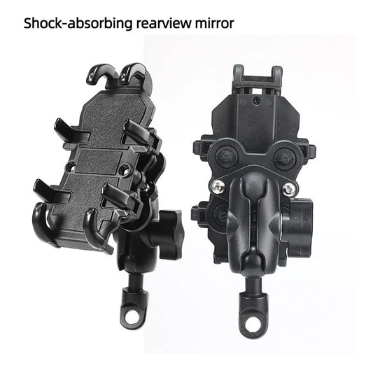 Motorcycle Bike Phone Holder with Shock Absorber