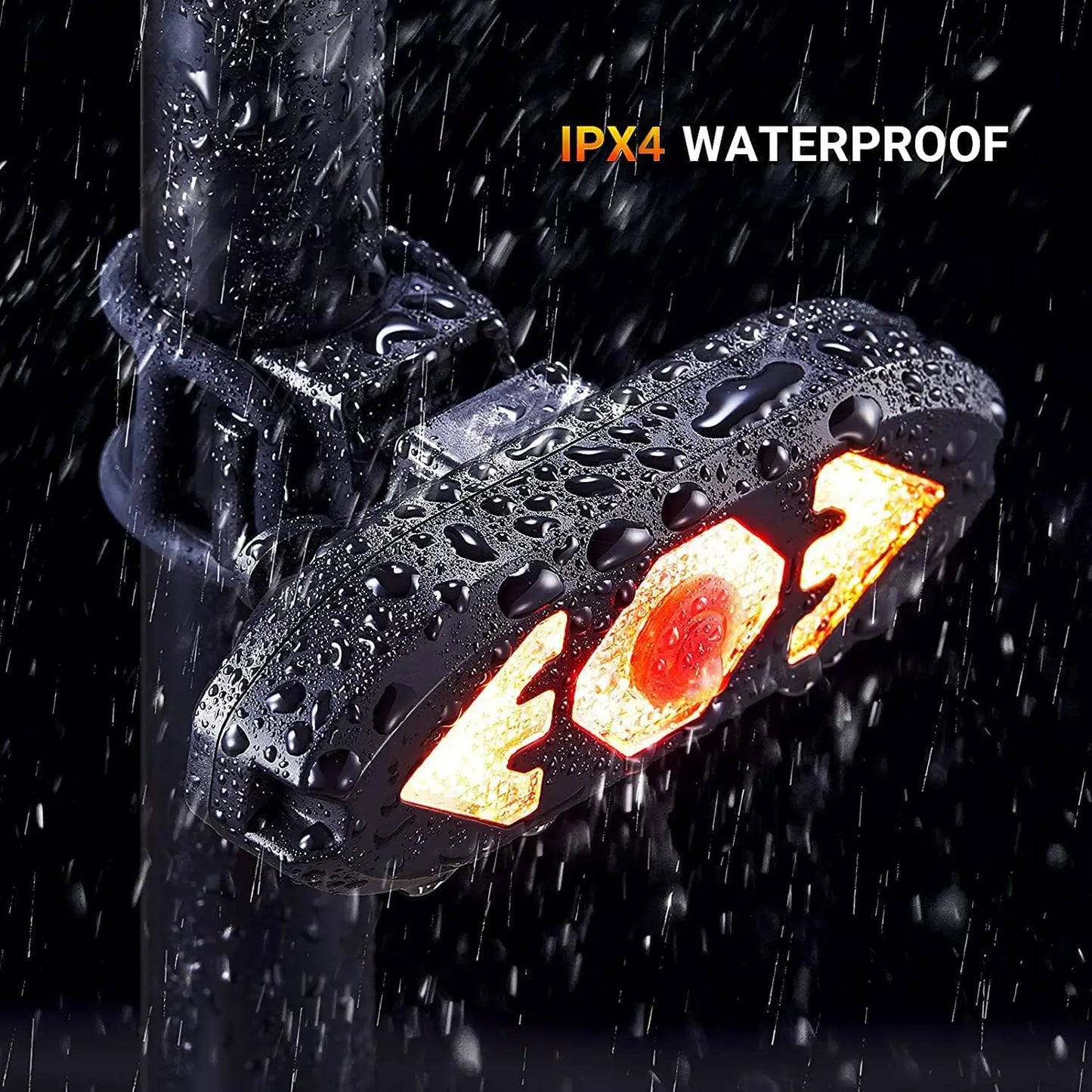 Bicycle Taillight with Turn Signal