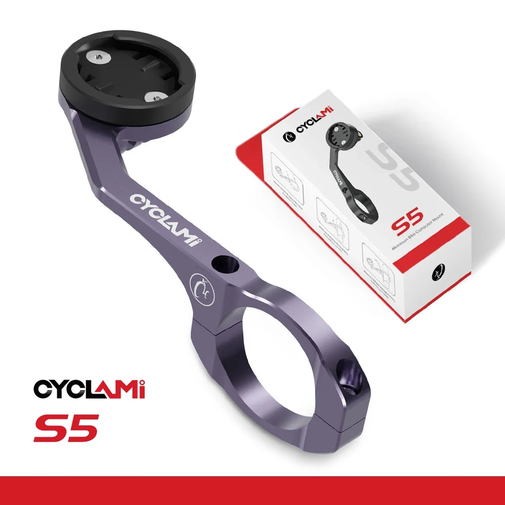 Aluminium Alloy Double-sided Bike Computer Mount
