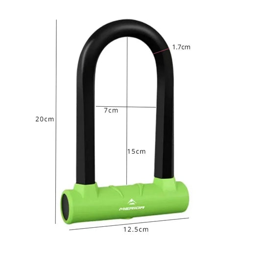 Waterproof Bicycle U Lock Anti-theft MTB Road Mountain Bike Lock